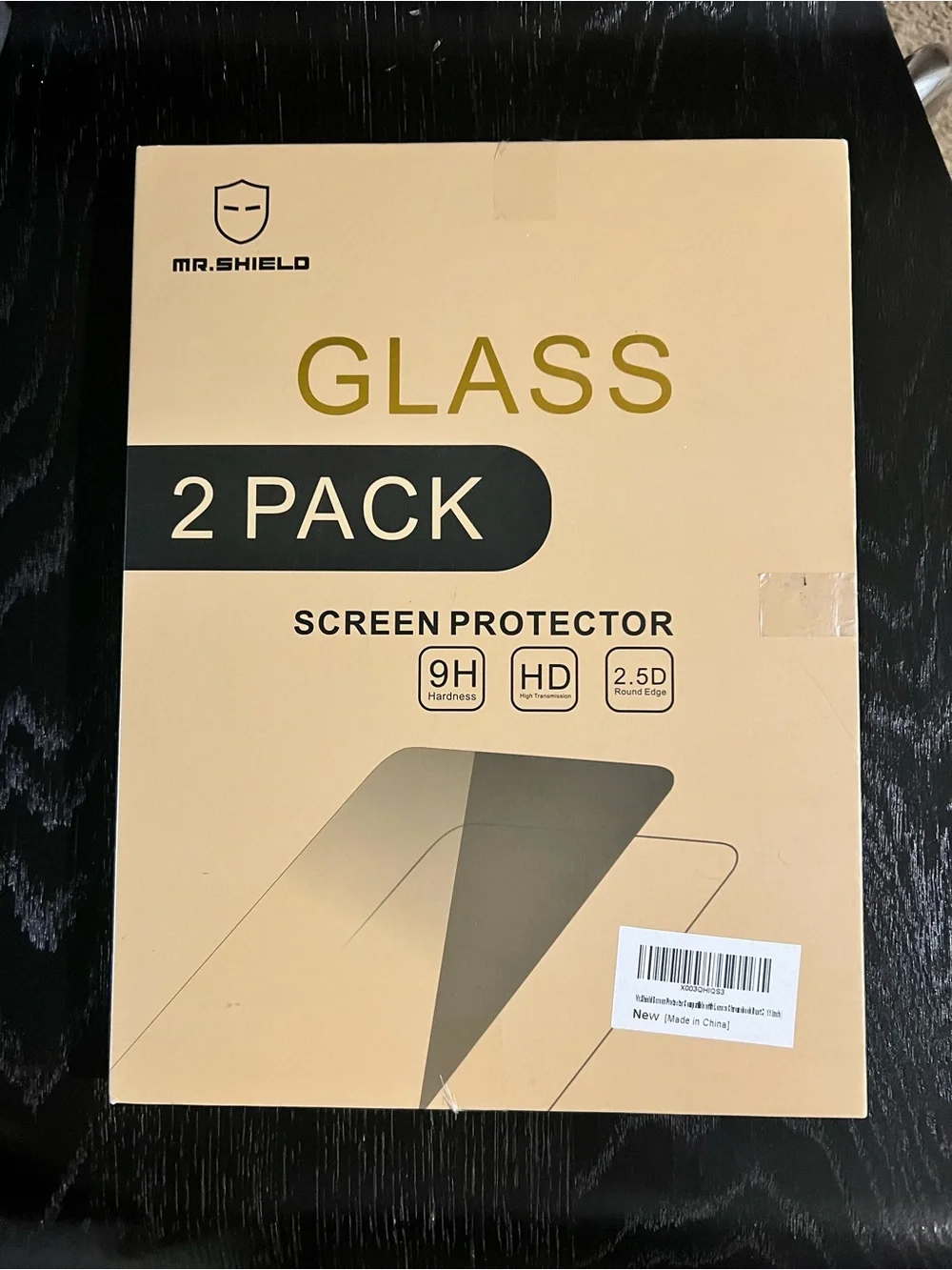 Mr. Shield Glass 2 Pack Screen Protector - Beige Packaging